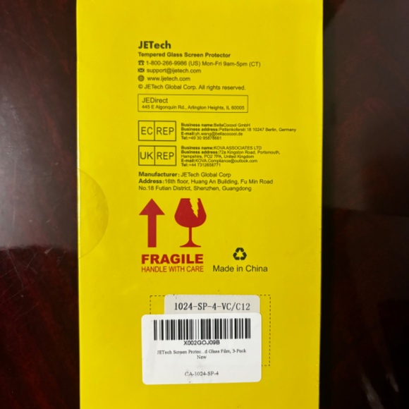 iPhone X/XS/11 Pro Tempered Glass Screen Protector - Picture 2 of 3